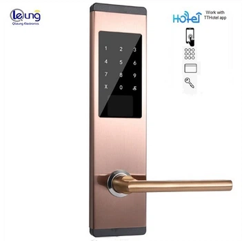 Умный замок Qleung S805 Rose Gold