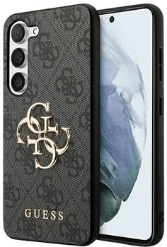 Панель Guess Big Metal Logo для Samsung Galaxy S24 Black (GUHCS24S4GMGGR)