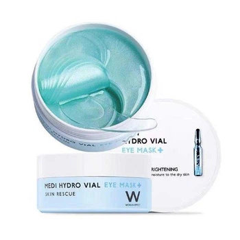Глубокоувлажняющие патчи с гиалуроновой кислотой Wonjin Effect Medi Hydro Vial Eye Mask 90г/60шт