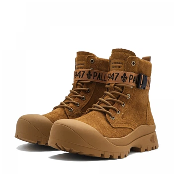 Чоловічі черевики Palladium Haritage Strap Yellowish Brown 39 Жовтий 79623-001-M