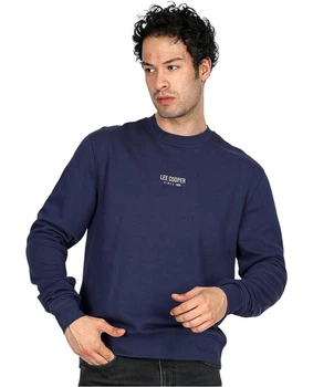 Свитшот мужской утепленный Lee Cooper Frose 251LCM241022.2501 XXL темно-синий (8682272569533)