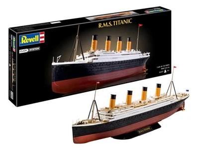 Збірна модель 1:600 корабель Титанік R.M.S. Titanic Click System Revell (05497)
