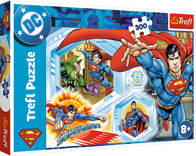Пазл Trefl Warner Superman Непереможний Супермен 300 деталей 23032 (5900511230321)
