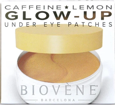 Патчі під очі Biovene Гідрогелеві з Кофеїном та Лимоном 60 шт (8436575098036)