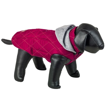 Непромокаемый жилет для собак со съемным капюшоном Savin Dog Vest Hood Nobby Красный 26 см