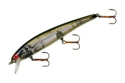 Воблер Bomber 15 Long A 115F 14г, цвет: Silver Flash Green Back White Belly (4123019007)