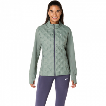 Куртка ASICS ROAD WINTER JACKET S зеленый c-2012D069-400