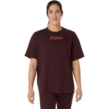 Футболка ASICS LOGO TEE M бордовый c-2032C843-602