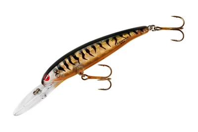 Воблер Bomber 24 Deep Long A 89F 10.5г, цвет: Gold Prism Black Back and Bars Orange Belly (4123021004)