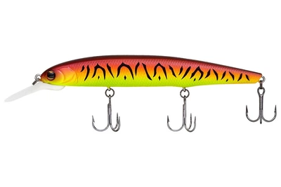 Воблер Imakatsu Super Dardo 115SP 15.0г, цвет: 46 Matt Red Hot Tiger (4135007006)