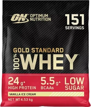 Białko Optimum Nutrition Gold Standard 100% Whey 4.54 kg Vanilla Ice Cream (5060469989310)