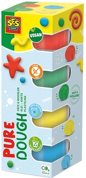 Незасихаюча маса для ліплення Ses Creative Feel good dough Колорит 4 кольори (8710341005115)