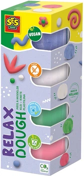 Незасихаюча маса для ліплення Ses Creative Feel good dough Пастель 4 кольори (8710341005146)