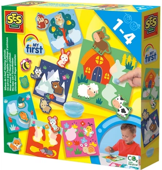 Zestaw kreatywny Ses Creative My First Gdzie mieszkają zwierzęta? (14401S)