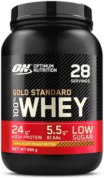 Białko Optimum Nutrition Gold Standard 100% Whey 908 g Chocolate Peanut Butter (5060245605359)