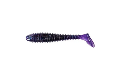Силикон Keitech Swing Impact FAT 3.3"/ 7шт, цвет: ea#04 violet (4305513804)