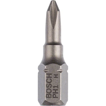 Біта Bosch Extra-Hart PH1, 25 мм, 10 шт (2607001509)