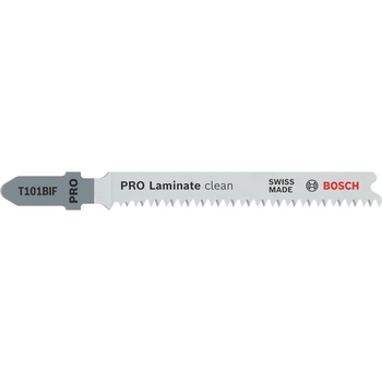 Пильное полотно для лобзика Bosch PRO Laminate clean T101BIF 1.7×83 мм, 2 шт (2608655091)