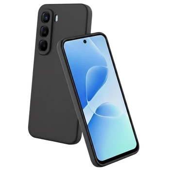 Чохол Fiji Full Soft Premium для Infinix Hot 60 Pro Plus (X6886) протиударний бампер з мікрофіброю Black