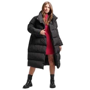 Стильний пуховик бренду Superdry чорний 42(EU), арт.W5011254A-02A