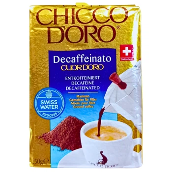 Кофе мелена Chicco Doro Decaffeinato без кофеїну 250 г