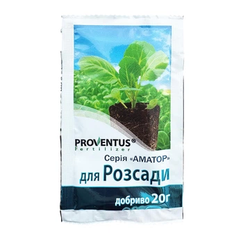 Удобрение для рассады 20г Proventus