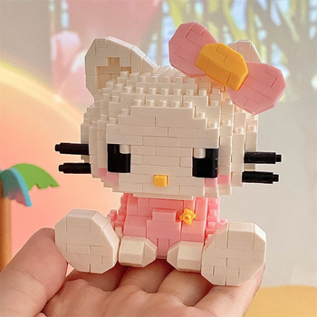 Конструктор блочный санрио Хелоу Китти Hello Kitty 385 деталей