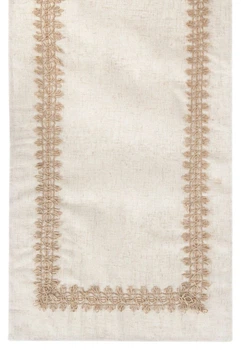 Bieżnik Homla Lintilo z jutową aplikacją 40 x 160 cm (5904183868158)