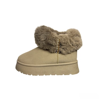 Уги жіночі з хутром Loretta 41 Khaki