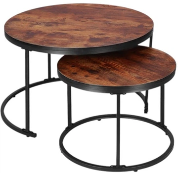 Zestaw stolików kawowych Springos HF0034 70 x 47 cm, 50 x 39.5 cm 2 szt (5907719476001)