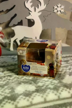 Свеча ароматическая Winter cookies 18 часов