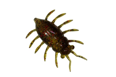 Силікон FishUP Maybug 1.3" (5шт/уп), колір: 045 - Green Pumpkin/Red & Black (4307538045)