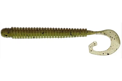 Силікон Reins G-Tail Saturn 4" (12шт/уп), колір: 002 Green Pumpkin (4306518002)