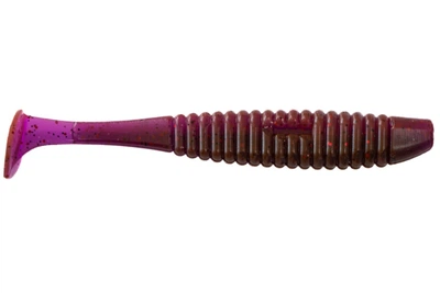 Силікон Angry Baits Shiner 4" (4шт/уп), колір: 01 LOX UV (4332006005)