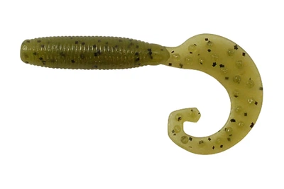 Силикон Reins Fat G-Tail Grub 4" (10шт/уп), цвет: 001 Watermelon seed (4306514001)
