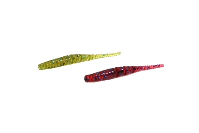 Силикон Crazy Fish Polaris 1.2" (16шт/уп), цвет: 42/73 Green Pumpkin/Blue Ruby (4327012010)