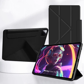 Чехол Leather Y-type Lenovo Idea Tab Plus 12.1" (2025) / Tab K12 TB361FU, TB361ZU Черный