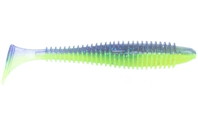 Силикон Angry Baits Fatik 3.3" (5шт/уп), цвет: 05 Acid Violet UV (4332004004)