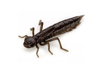 Силікон FishUP Dragonfly 0.75" (12шт/уп), колір: 050 - Green Pumpkin Brown/Red & Purple (4307515050)