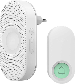 Dzwonek bezprzewodowy Haushalt Biały (QH-888AC WHITE)