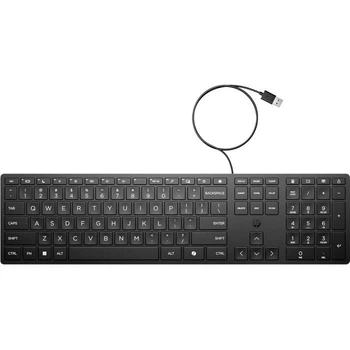 Клавиатура HP 320K USB UA Black (9SR37UT) 318112