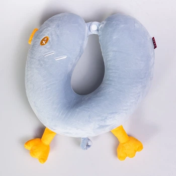 U-образная подушка Duck для шеи, Memory Foam, для путешествий и отдыха (B83531973141)