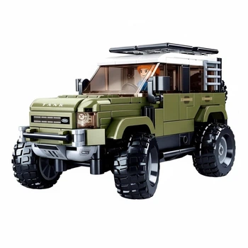 Конструктор M38-B1015 Sluban Model Bricks «Джип для пригод» 317 деталей