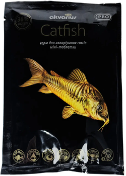 Аквариус Cat-Fish Menu – корм для сомов, 40 г