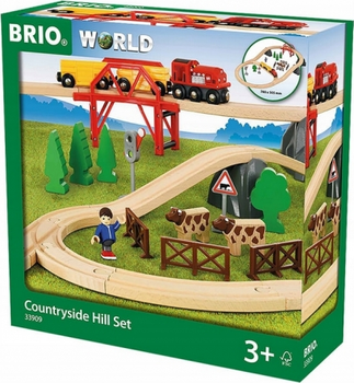 Залізничний набір Brio World із сільським краєвидом 63390900 (7312350339093)