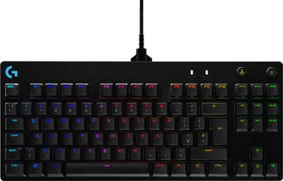 Klawiatura przewodowa Logitech G PRO UK GX Blue USB (920-009426)