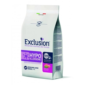 Exclusion Hypoallergenic Medium&Large Breed зі свининою для середніх та великих порід собак з харчовою алергією 12 кг