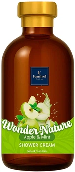 Крем-гель для душу "Яблуко та м'ята" - Famirel Wonder Nature Shower Gel 500ml (1323047-1108937667-2)