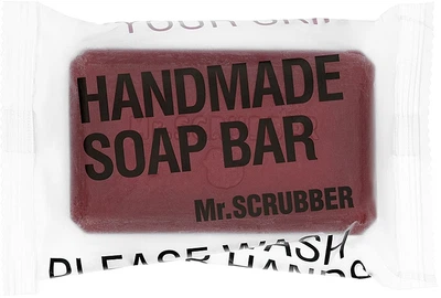 Натуральное мыло ручной работы "Cherry Bomb" - Mr.SCRUBBER Handmade Soap Bar Cherry Bomb 170g (1313126-762824929-2)
