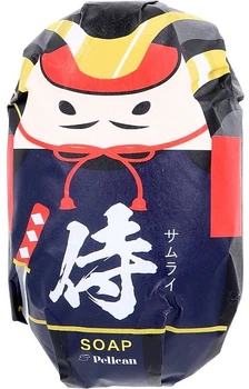 Мило з ароматом зеленого чаю "Самурай" - Pelican Samurai Soap 180g (1315903-487711394-2)